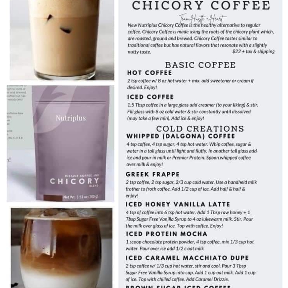 Farmasi~Nutriplus Chicory or Grain Coffee